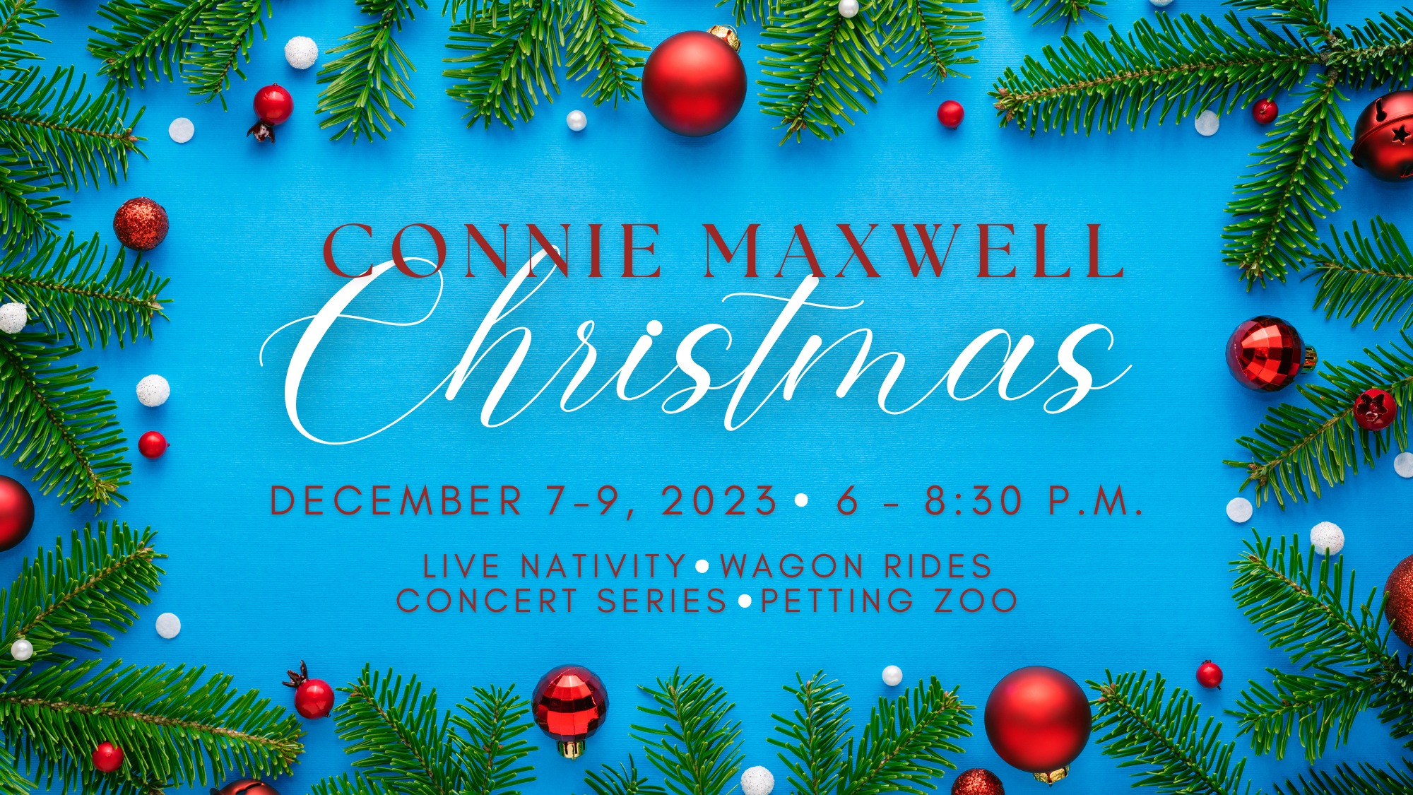 Connie Maxwell Christmas 2023